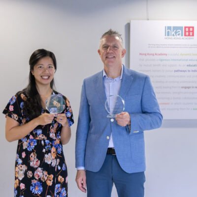 HKA won the Hong Kong International School of the Year and Secondary School Principal of the Year Awards 2022