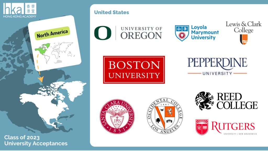 Class of 2023 - United States university acceptances