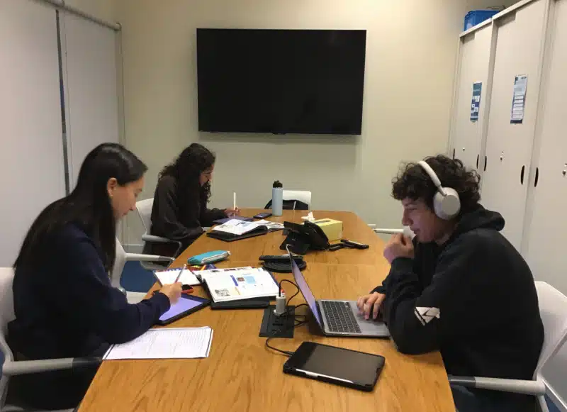 Senior students at Senior Week