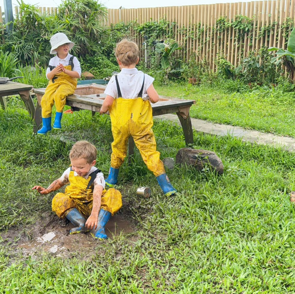 Photo of kids connect with nature